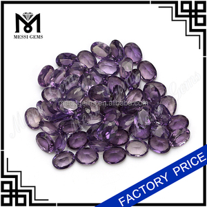 6x8 oval cut <span class=keywords><strong>piedra</strong></span> <span class=keywords><strong>alejandrita</strong></span> sintética que cambia de color - Product Image 5