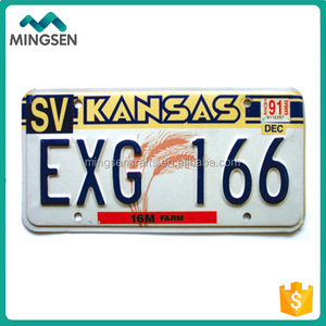 Plaque d'immatriculation avant personnalisée pour les États-Unis - Product Image 2