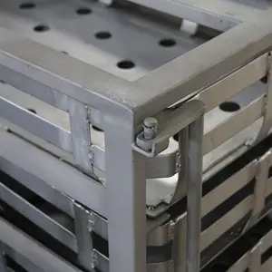 Conservas de sardinas cocina cámara de reacción línea de producción de la máquina