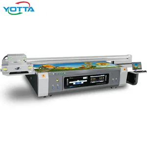 2019 yotta uv led impressora lisa impressora digital máquina para madeira couro vidro