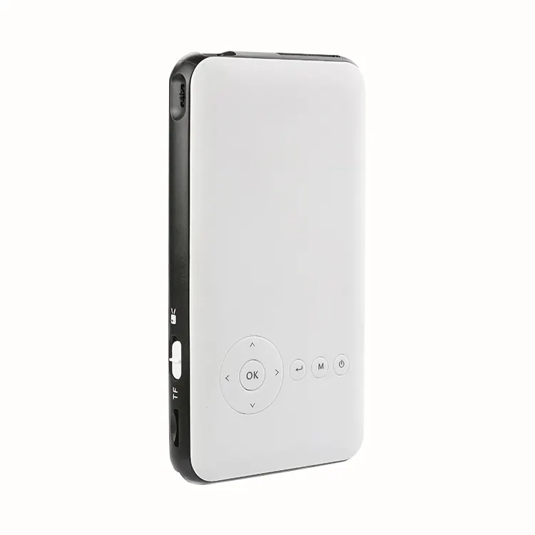 ราคาโรงงานเทคโนโลยี DLP Wifi ไร้สาย LED Mini Beamer 4K พร้อมโปรเจคเตอร์ BT4.0และ Wifi