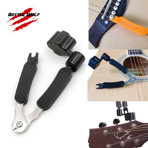 Giao hàng nhanh Hot Bán 3 trong 1 guitar chuỗi công cụ bảo trì màu sắc khác nhau phong cách guitar String Winder Cutter Strings extractor - Product Image 3
