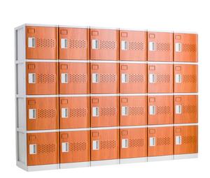 Japanese Wood Grain Color ABS Mini Plastic Locker - Product Image 3