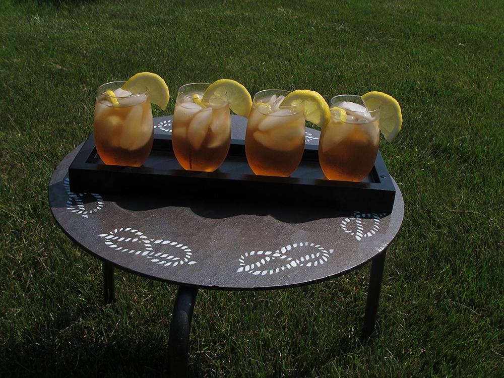 Wedding Gifts Perfect Wine Glasses  Lead Free Crystal Stemless Wine Glass Set of 4
