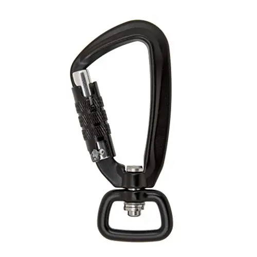 Swivel Hook Climbing Carabiner Aluminium Alloy Dog Leash Carabiner Locking