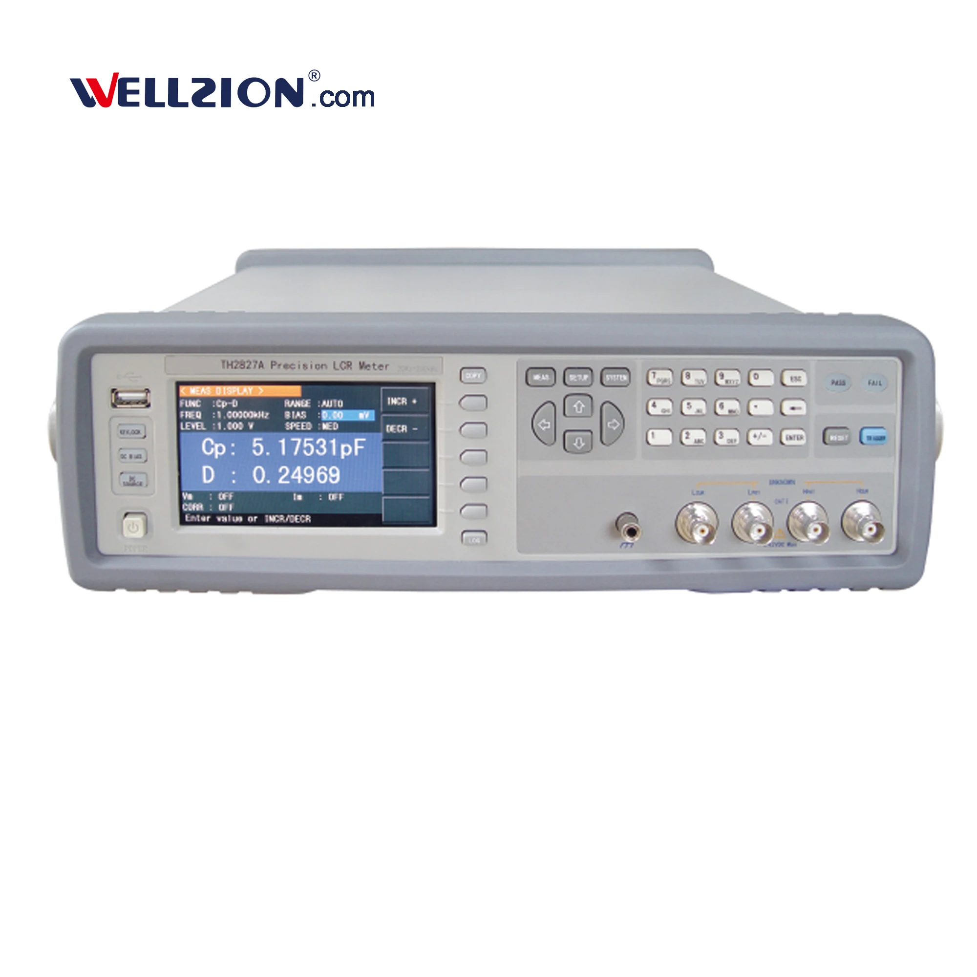 TH2827A,20Hz to 300kHz LCR Meter Bridge
