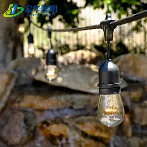 S14 E26/E27 Bass 11w 220v waterproof ball string light for wedding Ramadan decoration