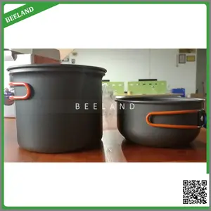 Vente chaude en acier inoxydable isolé hot pot casserole ensemble