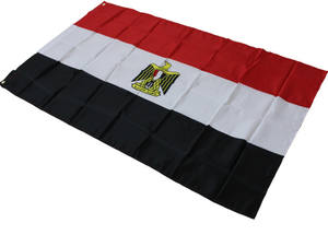 Bandera Nacional De Egipto personalizada para colgar, 90x150cm, venta al por mayor - Product Image 3