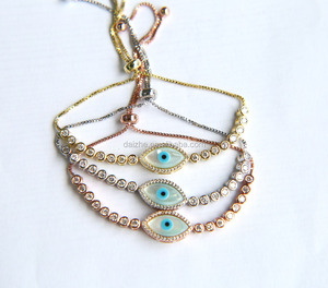 Promozione Bracciali di Lusso con Catena Occhio di Gatto per Donne, Placcati in Oro, Pulseiras Maschili e Femminili, Gioielli alla Moda per Feste - Product Image 4