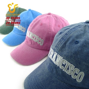 Casquette de baseball non structurée en gros avec logo brodé plat, casquette classique de sport, revêtement de haute qualité, coton lavé, Gorras vierges pour hommes - Product Image 5