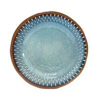 Deko — kit de vaisselle de restaurant en plastique, idées 2019 de bonbons incassables OEM bon marché, ensembles de plats en mélamine, assiette dans le désert, vaisselle