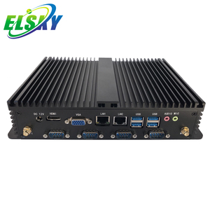 Không Quạt Công Nghiệp PC Hội Đồng Quản trị với DDR4 16GB Ram I5-7300U I7-7500U 2TB HDD 512GB SSD Win 10 Pro 6 * Com 4k hiển thị Dual Lan - Product Image 2