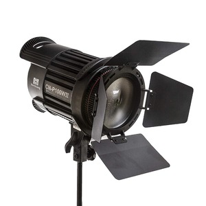 Luz de estúdio portátil para fotografia, alta potência, brilho ajustável, CN-P100WA <span class=keywords><strong>fresnel</strong></span>, holofote para fotografia, estúdio de vídeo + b