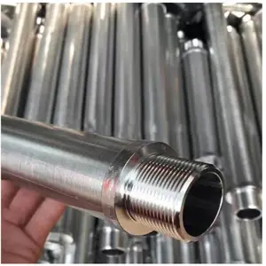 Stainless Steel Water Well Screen/johnson Wedge Wire Screen/wire Wrap Well Screen Filter Mesh