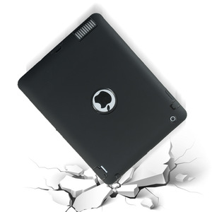 PC + Silicon máy tính bảng màu xanh chắp vá Máy bay màu Robot trẻ em trở lại trường hợp đối với iPad - Product Image 4