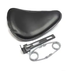 FHADA295 3 "עור אופנוע Sportster הפר Bobber Custom סולו אביב סוגר מושב להארלי