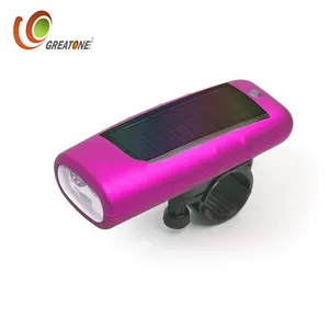 Solar Bicycle Light with Siren and flashing