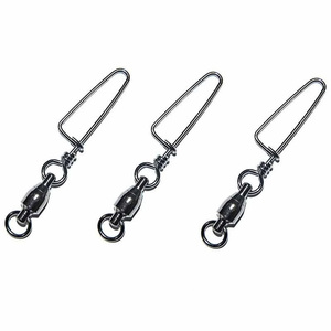 20 unids/lote 1 #<span class=keywords><strong>2</strong></span> #6 # de bolas con anillo sólido y Coastlock fotos <span class=keywords><strong>2</strong></span> soldado con autógena anillos y torneo Snap - Product Image 2