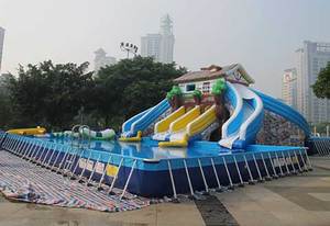 <span class=keywords><strong>Piscine</strong></span> <span class=keywords><strong>hors</strong></span> <span class=keywords><strong>sol</strong></span> en PVC <span class=keywords><strong>piscine</strong></span> <span class=keywords><strong>rectangulaire</strong></span> à ossature métallique carrée à vendre - Product Image 2