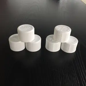 28mm childproof, child resistant plastic bottle caps for glass syrup bottles