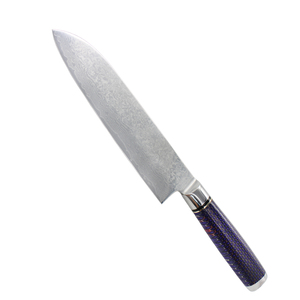 7 pollici 67 layers Giapponese VG 10 in acciaio di damasco coltello <span class=keywords><strong>santoku</strong></span> - Product Image 1
