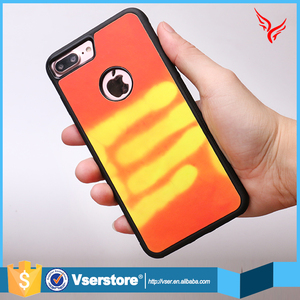 Nuovo Rilevamento DesignTemperature Cambiamento di Colore sensibile al calore Cassa Del Telefono Mobile <span class=keywords><strong>per</strong></span> iPhone 7 più - Product Image 3
