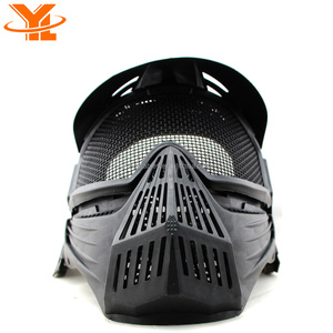 Etiqueta del tiro <span class=keywords><strong>al</strong></span> arco juego protect Mask, facial negro máscara de <span class=keywords><strong>paintball</strong></span> - Product Image 3