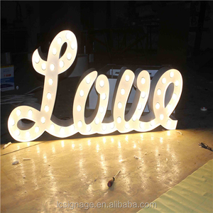 Stand gratuito luce Love tendone <span class=keywords><strong>lettera</strong></span> per il segno di nozze - Product Image 3