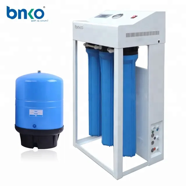 Commercial RO 600GPD water purifier with high pressure famous brand pump