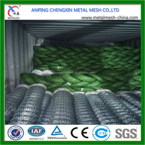 Estilo de país cerca de malla de alambre de diamante / chain <span class=keywords><strong>link</strong></span> fence - Product Image 5
