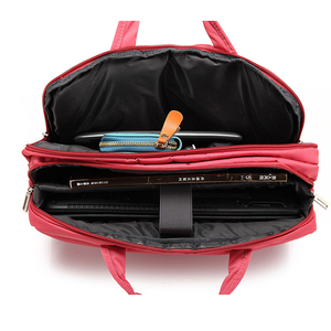 Mujeres de nylon bolsa de ordenador portátil, 15 pulgadas ladys bolsa de ordenador portátil con correa para carro - Product Image 4