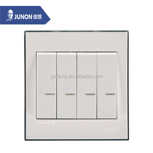 Interrupteurs à bascule 4 gangs 1/2 voie <span class=keywords><strong>JUNON</strong></span>, produits à succès 2021 - Product Image 1