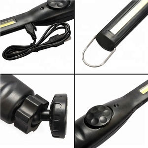 Cầm tay Nam Châm Đèn Pin kiểm tra Ngọn Đuốc Đèn xách tay USB có thể sạc lại Dimmable Slim <span class=keywords><strong>COB</strong></span> <span class=keywords><strong>LED</strong></span> làm việc ánh sáng - Product Image 2