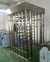 Tourniquets portables en acier inoxydable 304 de haute qualité système de passage de porte d'entrée de sécurité intelligente acceptant le code de la carte