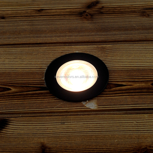 Éclairage extérieur rond IP67 pour jardin, lumière LED pour marches, 120V en béton encastré (SC-F112A) - Product Image 4