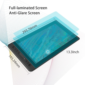 Tableta Gráfica <span class=keywords><strong>Huion</strong></span> <span class=keywords><strong>Kamvas</strong></span> <span class=keywords><strong>Pro</strong></span> 13 con Pantalla LCD de Resonancia Electromagnética sin Batería y Lápiz para Dibujo - Product Image 5