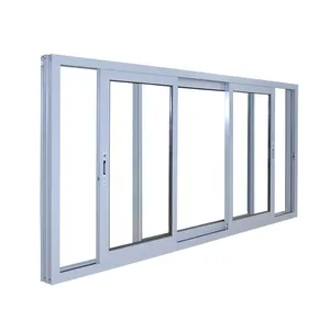 Aluminium Schiebefenster und Tür/96x80 Glass chiebetür Aluminium/Multi Stack Schiebetüren