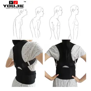 磁性姿势支撑矫正器背部腰带疼痛感觉年轻腰带支撑肩胸带