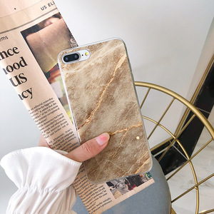 2018 commercio all'ingrosso di new pietra di marmo modello Morbido TPU borse cassa del telefono mobile delle cellule della copertura posteriore per il <span class=keywords><strong>iphone</strong></span> 6 7 <span class=keywords><strong>8</strong></span> più di X - Product Image 5