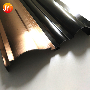 Z Z9931 Nhiều Tùy Chọn Thép Không Gỉ Khách Sạn Đường Cong Đồng Kim Loại Ngói Cạnh <span class=keywords><strong>Trim</strong></span> <span class=keywords><strong>Carpet</strong></span> Edging <span class=keywords><strong>Trim</strong></span> - Product Image 5