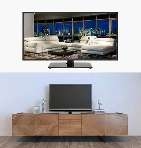 Soporte universal para TV LCD, base de cristal, soporte para TV de 32 a 55 pulgadas