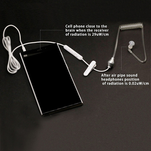 Nadafair-casque d'écoute tourbillon M37 FBI, casque de téléphone portable transparent Anti-radiation, adapté à samsung <span class=keywords><strong>iphone</strong></span> - Product Image 6