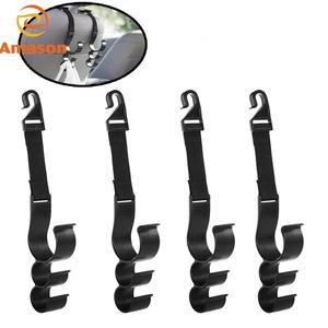 Paquete de 2 piezas auto del asiento trasero del organizador asiento reposacabezas de coche reposacabezas del asiento ganchos - Product Image 5