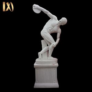 Ornamenti in marmo bianco scultura figura romana nudo maschile per <span class=keywords><strong>il</strong></span> <span class=keywords><strong>giardino</strong></span> - Product Image 2