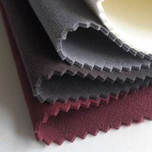 Tela de Cuero Sintético Artificial, Pantalla Táctil/Conductiva, Microfibra de Gamuza, <span class=keywords><strong>Material</strong></span> de PU <span class=keywords><strong>Amara</strong></span> Rexine de 0.7mm para Forro de Calzado, Bolsos - Product Image 3