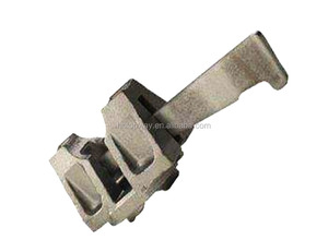 Ringlock Giàn Giáo Hệ Thống Phụ Kiện Ngang Ống Đường Sắt End Sổ Cái Đầu Với Wedge Pin - Product Image 1