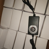 Adaptor Daya 3-12V 24W DC, Regulator Tegangan Tanpa Langkah, Plug 2A 5.5*2.1 Kualitas Bagus