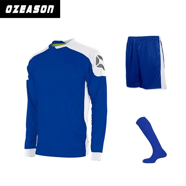 Diseño personalizado uniformes de fútbol y kits de entrenamiento de fútbol de portero camisetas de fútbol