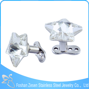 Joyería Corporal de Acero Inoxidable con Signo de Dólar, Piercing Micro Dermal Único - Product Image 5